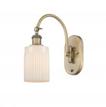 Innovations Lighting 518-1W-BB-G341 - Hadley - 1 Light - 5 inch - Brushed Brass - Sconce