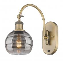 Innovations Lighting 518-1W-BB-G556-6SM - Rochester - 1 Light - 6 inch - Brushed Brass - Sconce