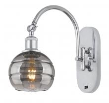 Innovations Lighting 518-1W-PC-G556-6SM - Rochester - 1 Light - 6 inch - Polished Chrome - Sconce