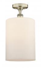 Innovations Lighting 616-1F-AB-G111-L - Cobbleskill - 1 Light - 9 inch - Antique Brass - Semi-Flush Mount