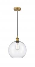 Innovations Lighting 616-1P-BB-G122-10 - Athens - 1 Light - 10 inch - Brushed Brass - Cord hung - Mini Pendant