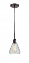 Innovations Lighting 616-1P-OB-G275 - Conesus - 1 Light - 6 inch - Oil Rubbed Bronze - Cord hung - Mini Pendant