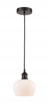 Innovations Lighting 616-1P-OB-G91 - Fenton - 1 Light - 7 inch - Oil Rubbed Bronze - Cord hung - Mini Pendant
