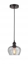 Innovations Lighting 616-1P-OB-G92 - Fenton - 1 Light - 7 inch - Oil Rubbed Bronze - Cord hung - Mini Pendant