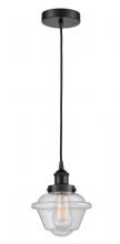 Innovations Lighting 616-1PH-BK-G534 - Oxford - 1 Light - 7 inch - Matte Black - Cord hung - Mini Pendant