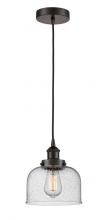 Innovations Lighting 616-1PH-OB-G74 - Bell - 1 Light - 8 inch - Oil Rubbed Bronze - Cord hung - Mini Pendant