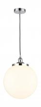 Innovations Lighting 616-1PH-PC-G201-14 - Beacon - 1 Light - 14 inch - Polished Chrome - Multi Pendant