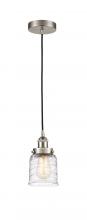 Innovations Lighting 616-1PH-SN-G513 - Bell - 1 Light - 5 inch - Brushed Satin Nickel - Cord hung - Mini Pendant