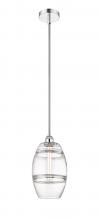 Innovations Lighting 616-1S-PC-G557-8CL - Vaz - 1 Light - 8 inch - Polished Chrome - Cord hung - Mini Pendant