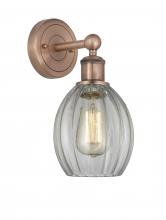 Innovations Lighting 616-1W-AC-G82 - Eaton - 1 Light - 6 inch - Antique Copper - Sconce