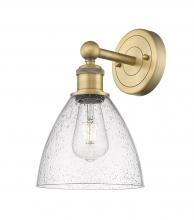 Innovations Lighting 616-1W-BB-GBD-754 - Bristol - 1 Light - 8 inch - Brushed Brass - Sconce