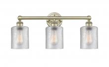 Innovations Lighting 616-3W-AB-G112 - Cobbleskill - 3 Light - 23 inch - Antique Brass - Bath Vanity Light