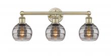 Innovations Lighting 616-3W-AB-G556-6SM - Rochester - 3 Light - 24 inch - Antique Brass - Bath Vanity Light