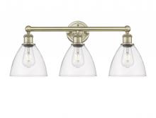 Innovations Lighting 616-3W-AB-GBD-752 - Bristol - 3 Light - 26 inch - Antique Brass - Bath Vanity Light