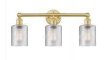 Innovations Lighting 616-3W-SG-G112 - Cobbleskill - 3 Light - 23 inch - Satin Gold - Bath Vanity Light