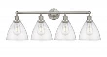 Innovations Lighting 616-4W-SN-GBD-754 - Bristol - 4 Light - 35 inch - Brushed Satin Nickel - Bath Vanity Light