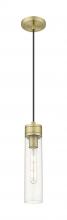 Innovations Lighting 617-1P-AB-G617-11SDY - Boreas - 1 Light - 3 inch - Antique Brass - Cord Hung - Mini Pendant