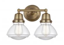 Innovations Lighting 623-2W-BB-G322 - Olean - 2 Light - 15 inch - Brushed Brass - Bath Vanity Light