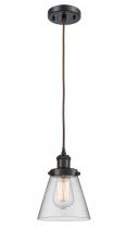 Innovations Lighting 916-1P-OB-G62 - Cone - 1 Light - 6 inch - Oil Rubbed Bronze - Cord hung - Mini Pendant