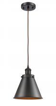 Innovations Lighting 916-1P-OB-M13 - Appalachian - 1 Light - 8 inch - Oil Rubbed Bronze - Cord hung - Mini Pendant