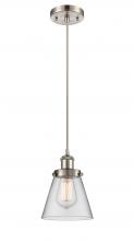 Innovations Lighting 916-1P-SN-G62 - Cone - 1 Light - 6 inch - Brushed Satin Nickel - Cord hung - Mini Pendant