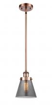 Innovations Lighting 916-1S-AC-G63 - Cone - 1 Light - 6 inch - Antique Copper - Mini Pendant