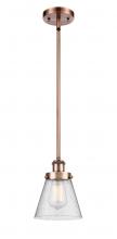 Innovations Lighting 916-1S-AC-G64 - Cone - 1 Light - 6 inch - Antique Copper - Mini Pendant