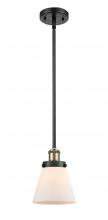 Innovations Lighting 916-1S-BAB-G61 - Cone - 1 Light - 6 inch - Black Antique Brass - Mini Pendant