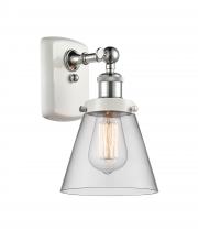 Innovations Lighting 916-1W-WPC-G62 - Cone - 1 Light - 6 inch - White Polished Chrome - Sconce