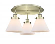 Innovations Lighting 916-3C-AB-G41 - Cone - 3 Light - 20 inch - Antique Brass - Semi-Flush Mount