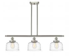 Innovations Lighting 916-3I-SN-G713 - Bell - 3 Light - 36 inch - Brushed Satin Nickel - Stem Hung - Island Light