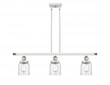 Innovations Lighting 916-3I-WPC-G54 - Bell - 3 Light - 36 inch - White Polished Chrome - Stem Hung - Island Light