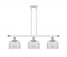 Innovations Lighting 916-3I-WPC-G72 - Bell - 3 Light - 36 inch - White Polished Chrome - Stem Hung - Island Light