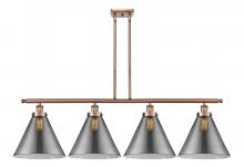 Innovations Lighting 916-4I-AC-G43-L - Cone - 4 Light - 48 inch - Antique Copper - Stem Hung - Island Light