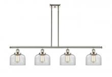 Innovations Lighting 916-4I-PN-G72 - Bell - 4 Light - 48 inch - Polished Nickel - Stem Hung - Island Light