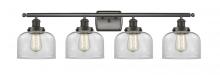 Innovations Lighting 916-4W-OB-G72 - Bell - 4 Light - 38 inch - Oil Rubbed Bronze - Bath Vanity Light