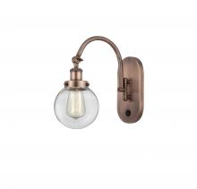 Innovations Lighting 918-1W-AC-G202-6-LED - Beacon - 1 Light - 6 inch - Antique Copper - Sconce