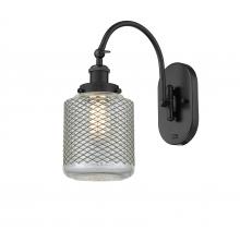 Innovations Lighting 918-1W-BK-G262-LED - Stanton - 1 Light - 6 inch - Matte Black - Sconce