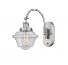  918-1W-SN-G534 - Oxford - 1 Light - 8 inch - Brushed Satin Nickel - Sconce