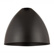 Innovations Lighting MBD-16-BK - Metal Bristol Light 16 inch Matte Black Metal Shade