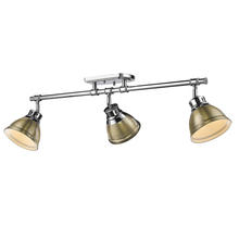 Golden 3602-3SF CH-AB - Duncan Semi-Flush - Track Light