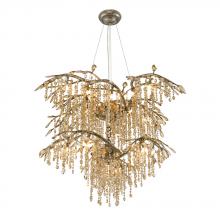 Golden 9903-18 MG - 2 Tier - 18 Light Chandelier