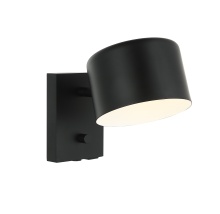 Matteo Lighting S16601BK - Clinton Wall Sconce