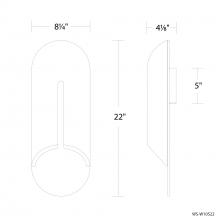 Modern Forms US Online WS-W10522-27-BV/BK - Clog Outdoor Wall Sconce Light