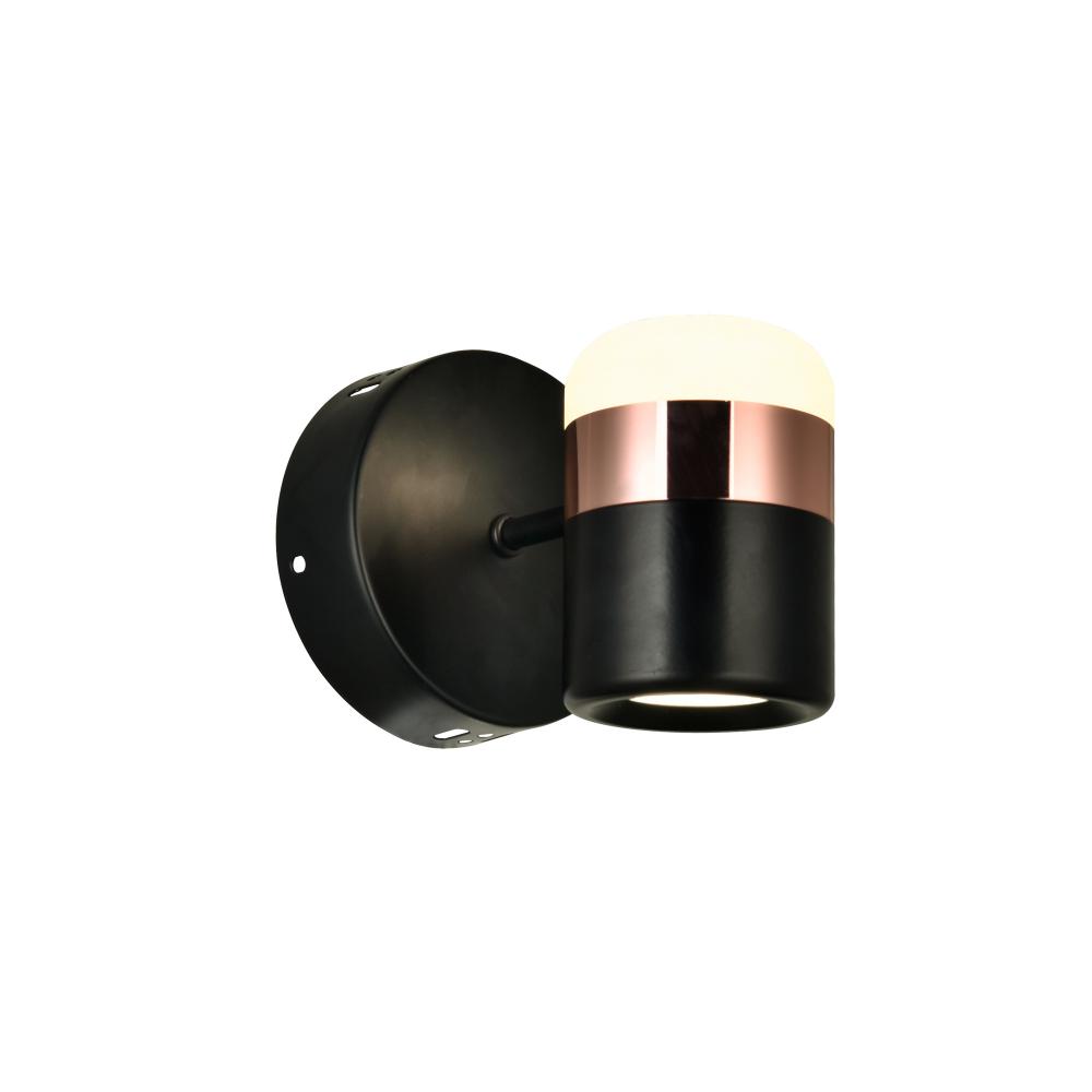 Moxie LED Wall Light With Black Finish