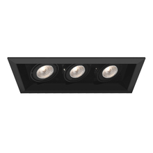 Eurofase TE113GU10-01 - MuLT, Gu10LT , Trm, 3LT , 50w, Blk/blk