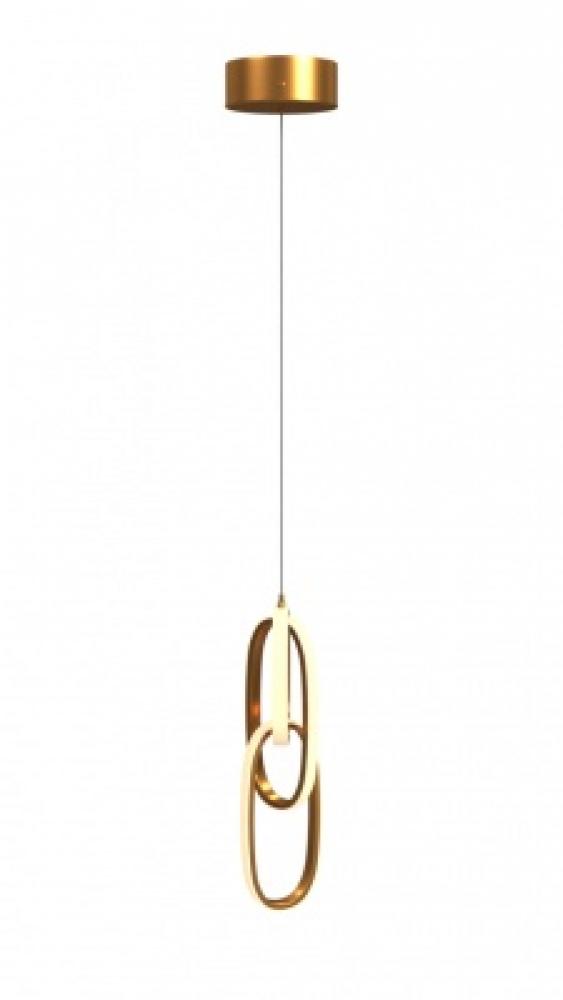 Circa Collection Gold Looping Pendant