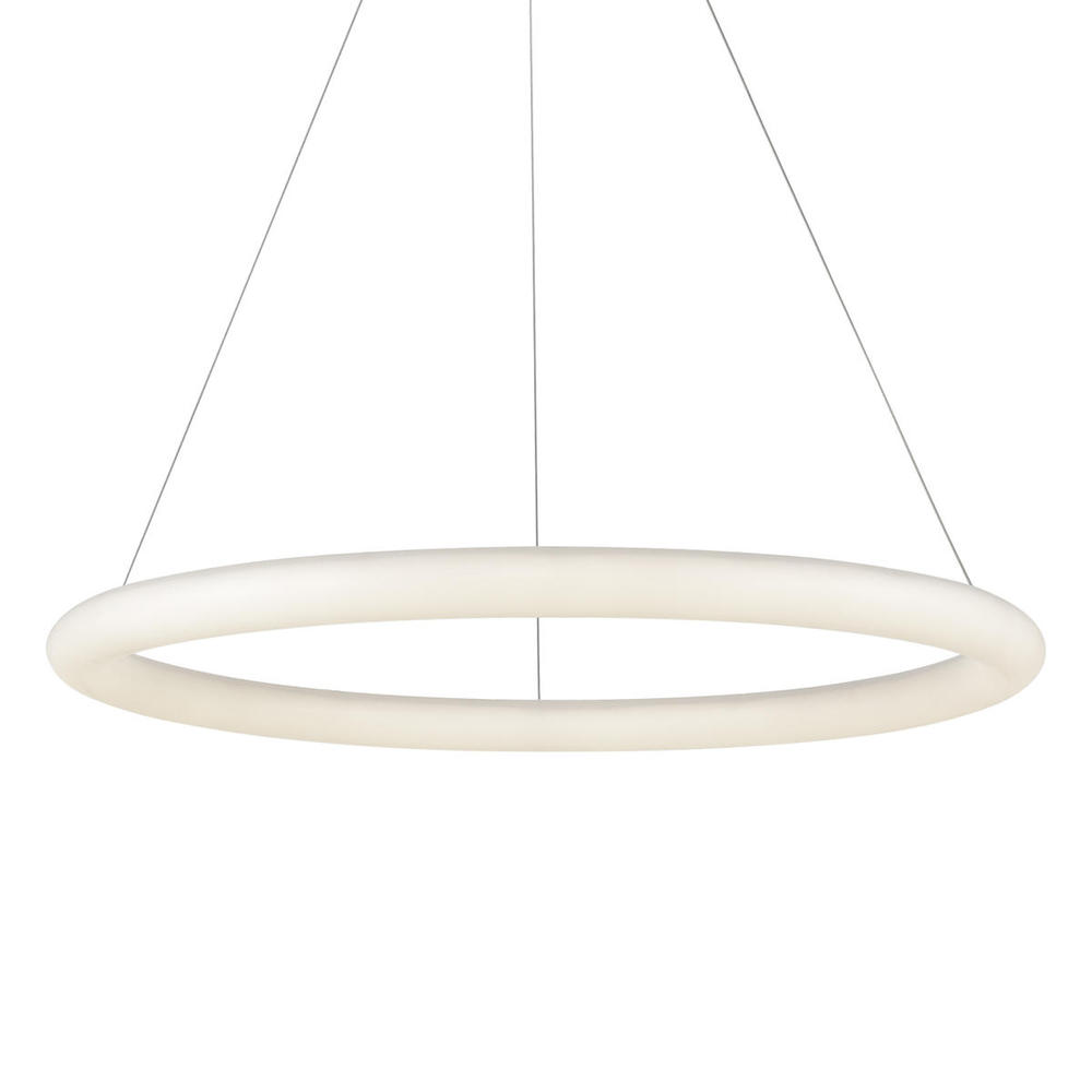 Cumulus Minor 32-in White LED Pendant