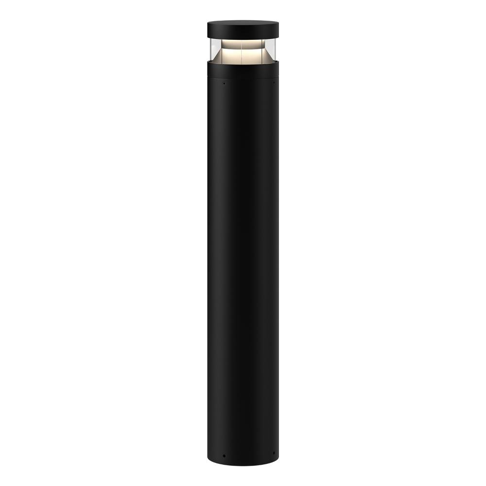 Windermere 38-in Black LED Exterior Bollard