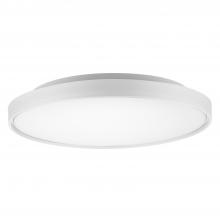  FM43522-WH-5CCT - Brunswick 22-in White LED Flush Mount